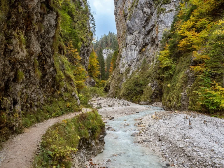 Garganta del río Martuljek, Eslovenia